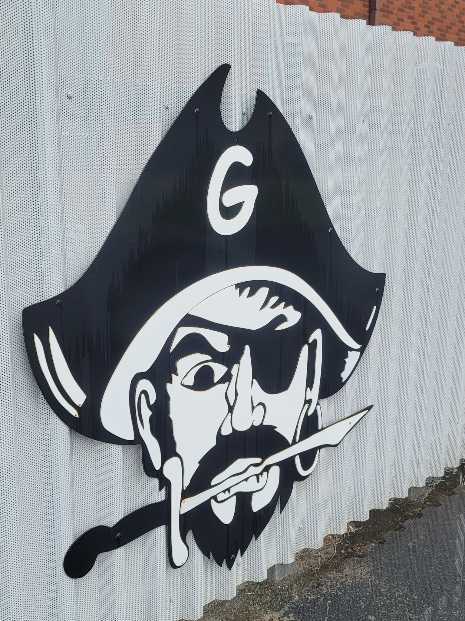 Commercial chain link fence at Greenland School AR