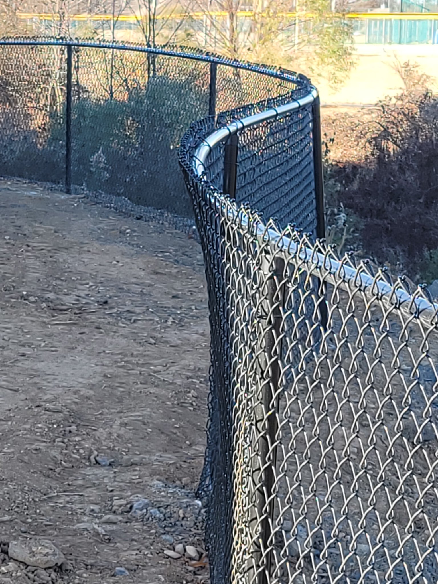 Commercial fence installation at senior living facility Maumelle AR