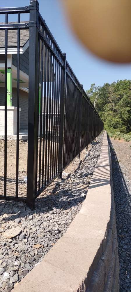 Professional commercial fence by AF&G LLC in Maumelle AR